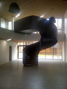 Escalier fabrication courbe Olatu Leku Anglet MFD GOUDARD